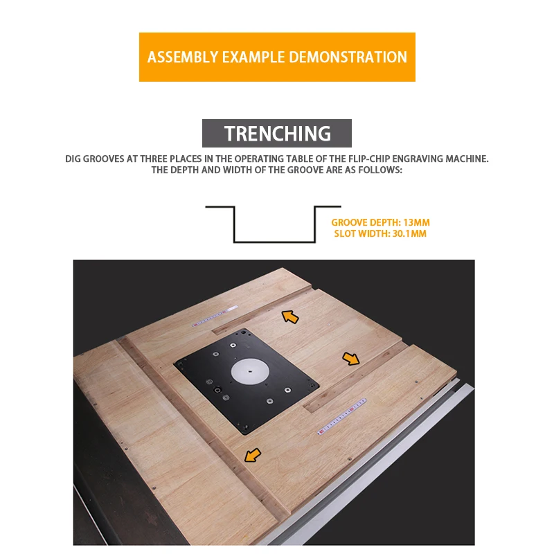 

Woodworking T-slot Slide Track Aluminium Alloy T-slot Miter Track Jig Fixture Slot for Router Table Bandsaw Woodworking DIY Tool