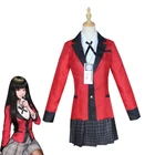 Костюмы для косплея какейгуруи юмэко джабами юмоцуки Руна японская школьная униформа для девочек Полный комплект пиджак + рубашка + юбка + чулки + галстук