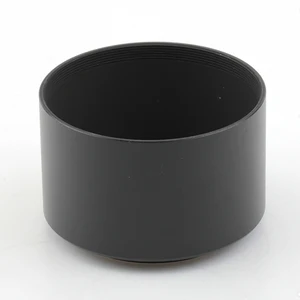 Pixco 52 мм58 мм67 мм телескопическая завинчиваемая телеобъектив черная бленда подходит для Canon Nikon Sony Olympus Pentax