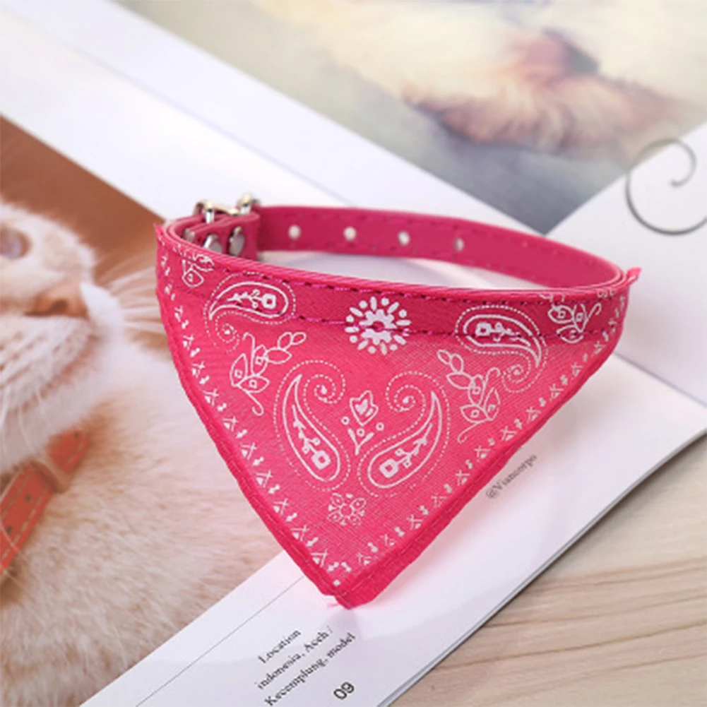 Женская бандана шейный воротник для домашнего питомца поводок шарф аксессуары