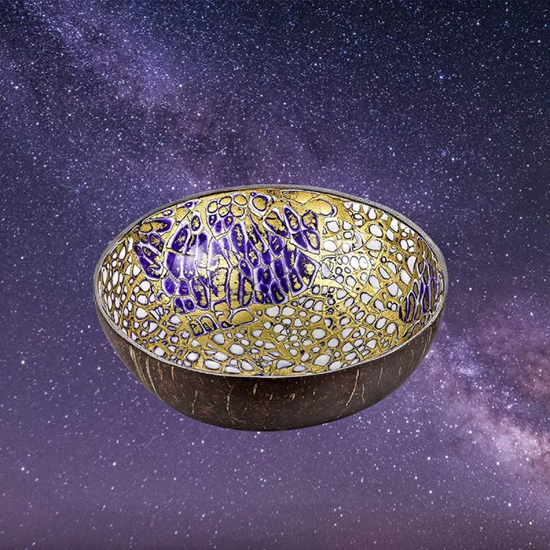 Natural Coconut Bowls Shell Decorative for Candle Fall Candy Dish Key Bowl Entryway | Дом и сад