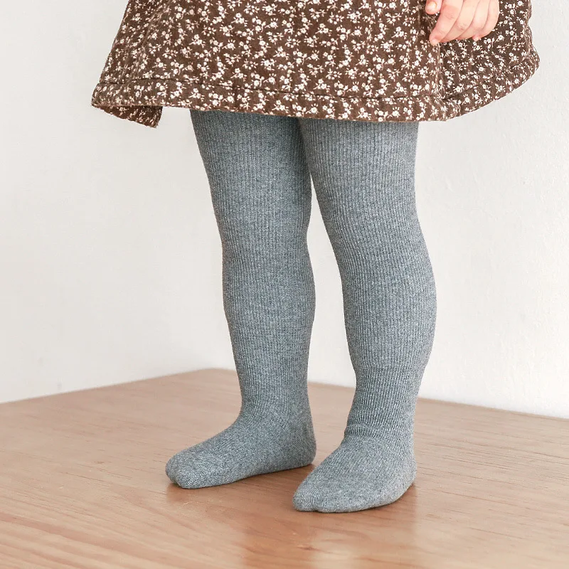 

1 шт От 2 до 6 лет для девочек и мальчиков новые зимние плотные колготки для девочек, трикотажные хлопковые детские колготки Чулочно-носочные ...