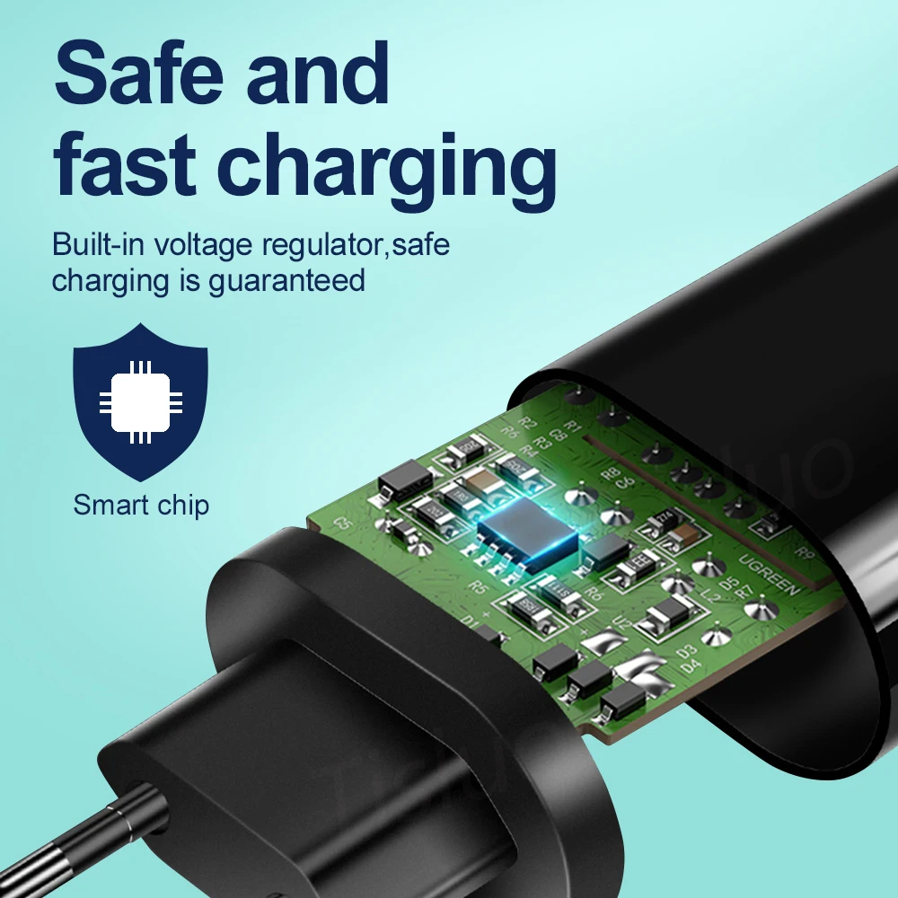 Зарядное устройство Tisluo USB для телефона быстрая зарядка 3 0 Samsung S8 S9 Xiaomi mi 8 Huawei