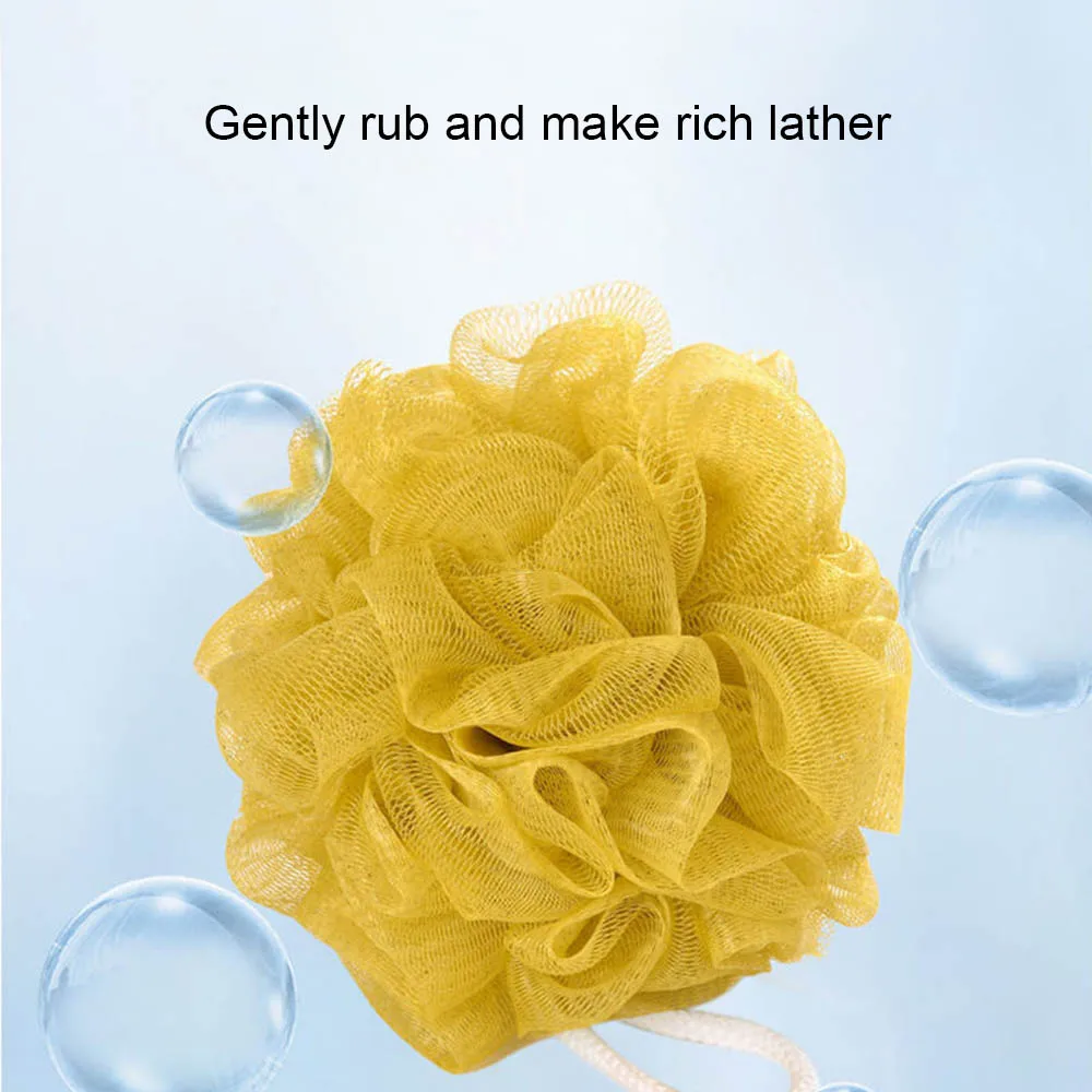 Набор кистей для душа тела Пенящийся шарик ванны расширенный задний скруббер