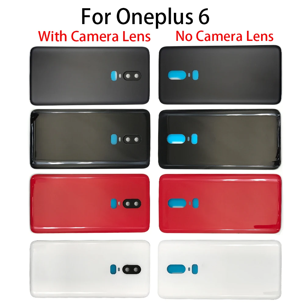 

5Pcs/lot Back Door Case Battery Rear Housing Back Cover For Oneplus 6 6T