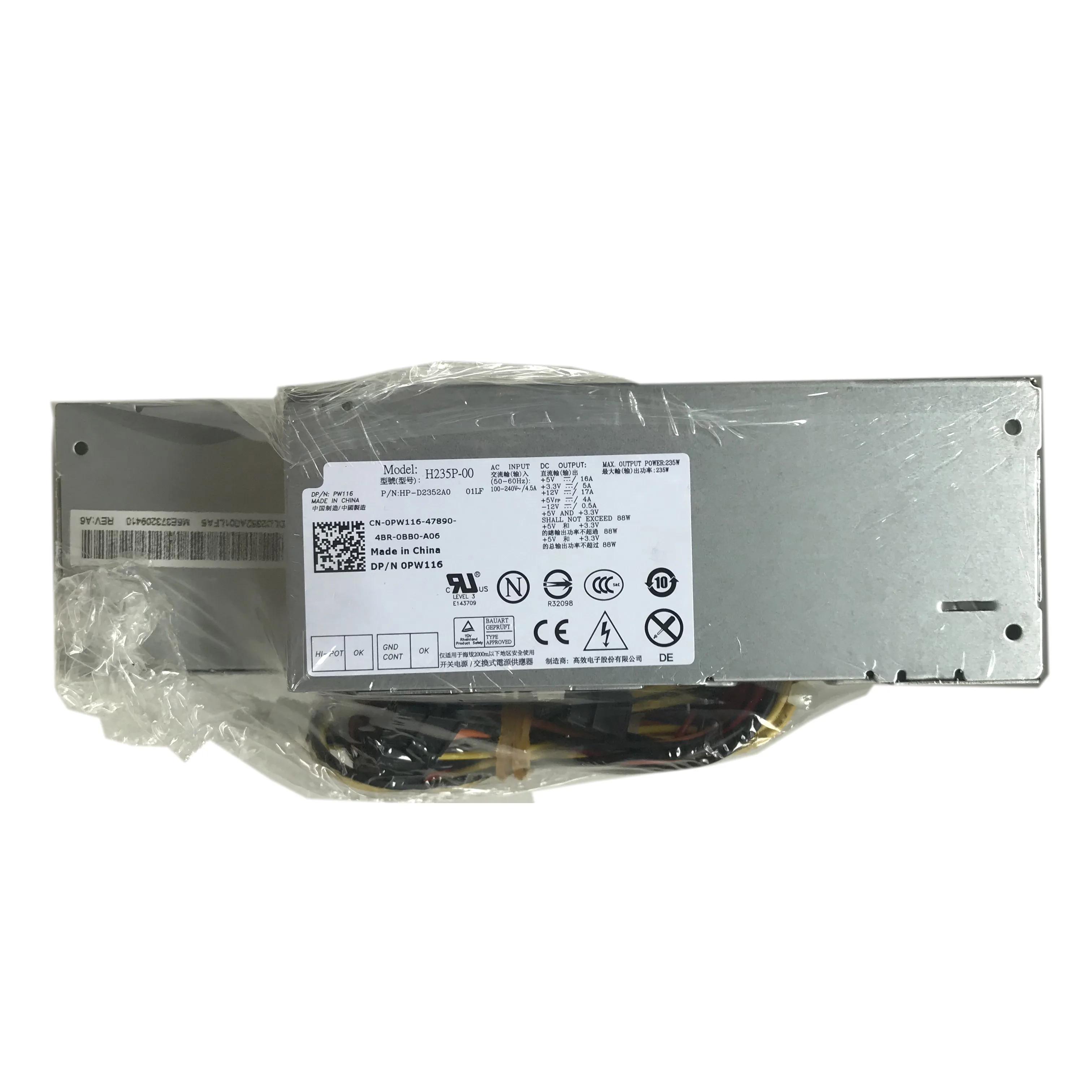 SZWXZY для Dell OptiPlex 760 960 580SFF 780SFF Питание L235P 01 00 H235P H235E F235E AC235AS 00|Компьютерные кабели и