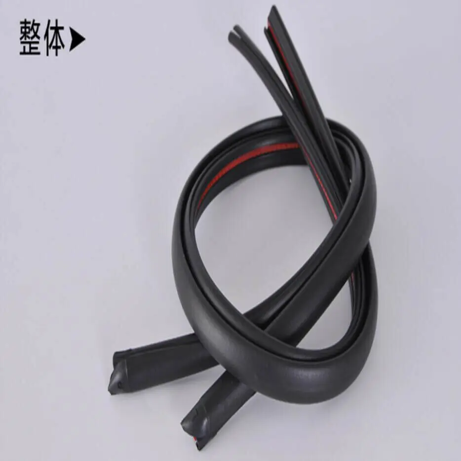 2 шт. 80 см резиновая уплотнительная полоса Универсальная автомобильная дверь B