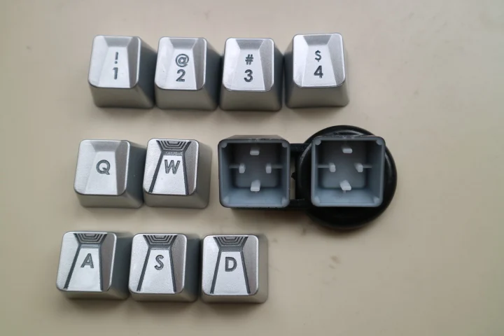 11pcs/set ABS Concave-convex Translucent Keycaps for Logitech G910 G810 G413 G Pro G512 Mechanical Keyboard | Компьютеры и офис