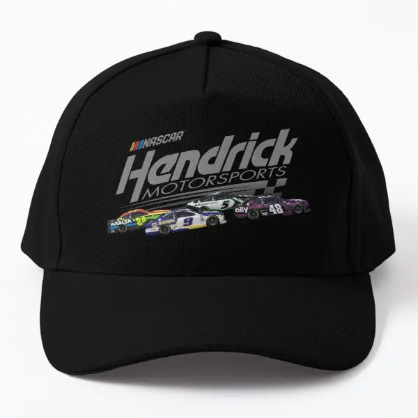 

Спортивная бейсболка Hendrick для мотоспорта 1, 2, 3, 4, Женская Повседневная однотонная Спортивная Черная кепка от солнца в стиле хип-хоп для маль...