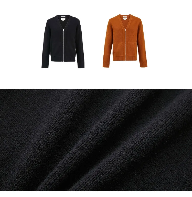 JackJones мужской вязаный кардиган с v-образным вырезом мужская одежда 219424501