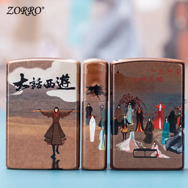 Зорро флинты и фитиль для сигаретных зажигалок Zippo и любых масляных бензиновых зажигалок - Цвет: ZT-124