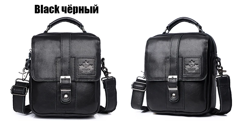 Men's Genuine Leather Bag Shoulder Bag Belt Bags Messenger Bags Men Handbag Fashion Flap Crossbody Luxury Handbag ZZNICK