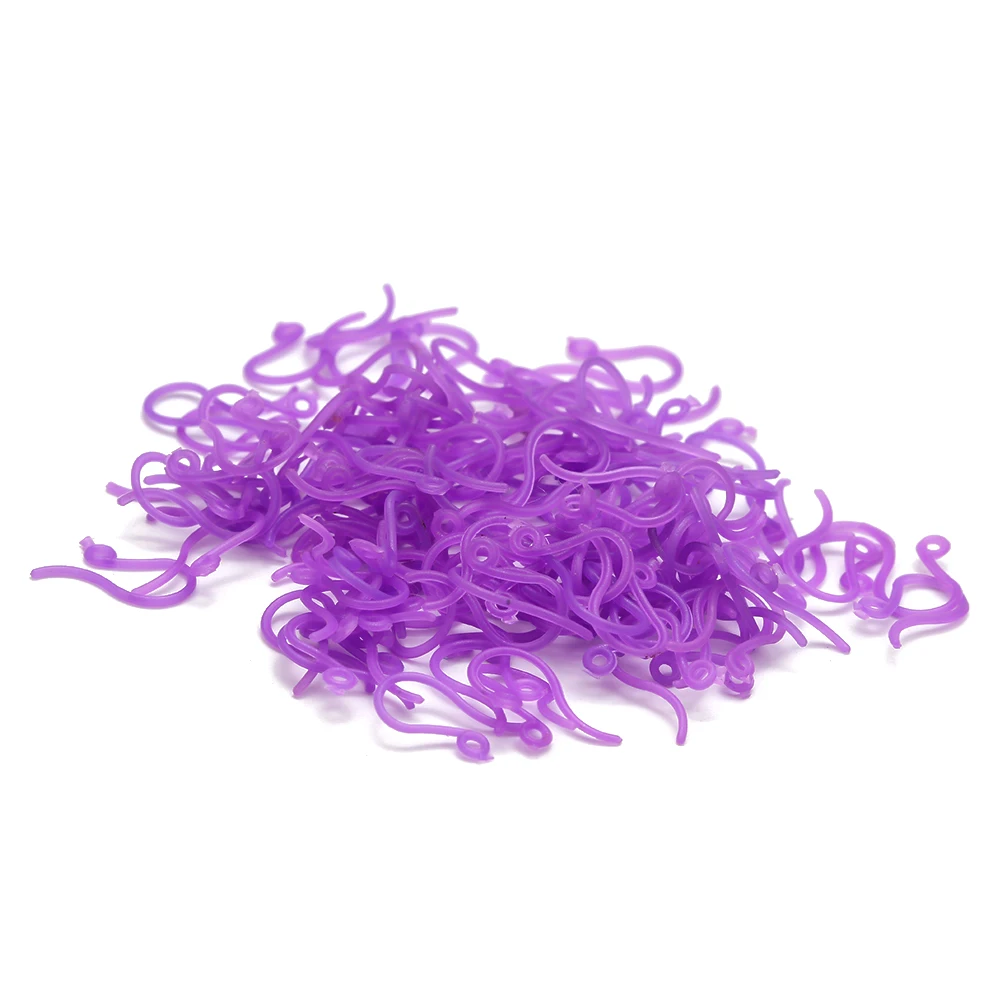 MEIBEADS 500 шт./партия, модный пластиковый ушной крючок, не аллергенные серьги, провода, фурнитура, подходят для ювелирных изделий, аксессуары UF1953