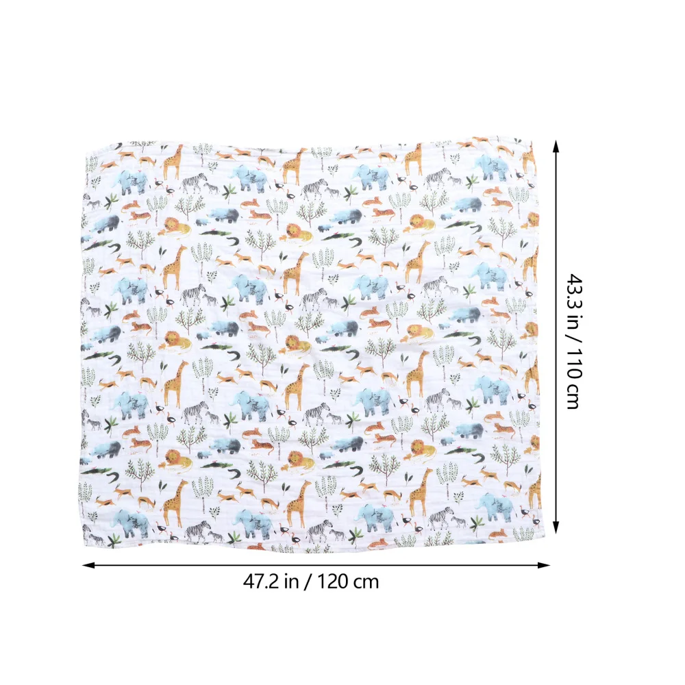 

1Pc Lovely Printing Blanket Children Bathing Towel Water Absorbent Shower Towel