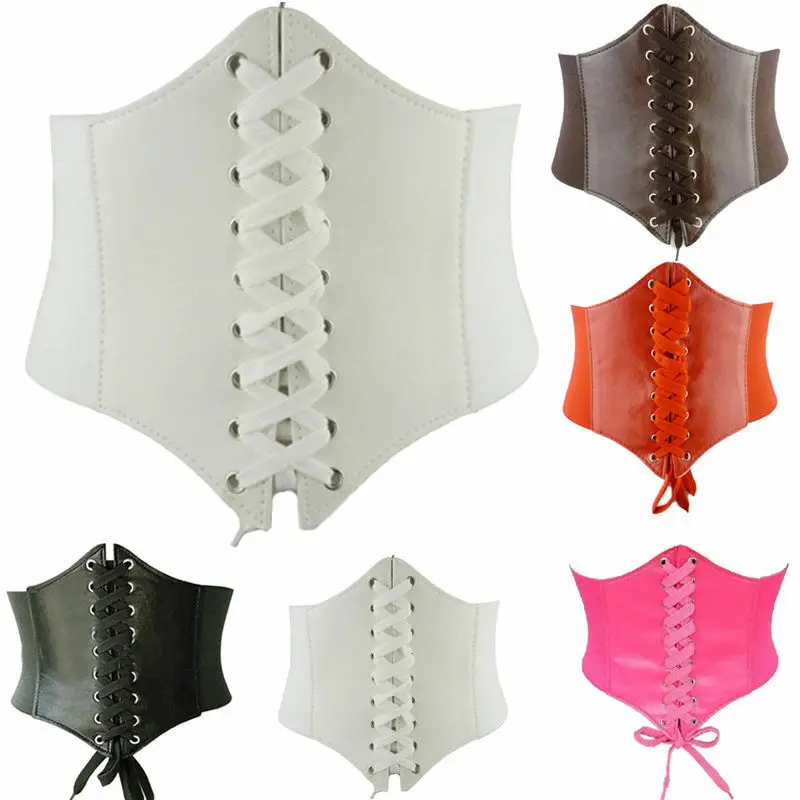 

2019 Fashion Trend Women Body Shaper Buckle Wide Waistband Waist Belt Underbust Corset Belt New Accessories Body Building