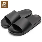Шлепанцы Xiaomi Mijia One Cloud мужские, Нескользящие сланцы для ванной, повседневные стильные сандалии с мягкой подошвой, черные, белые, на лето