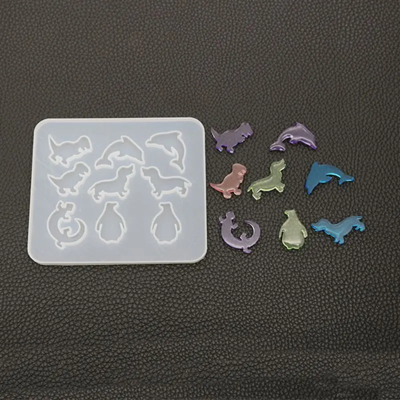 Силиконовые формы для смолы создание подвесок сделай сам Прозрачная форма