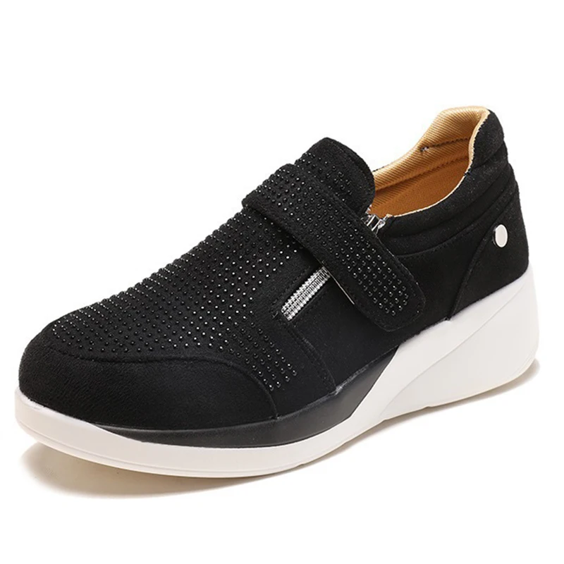 

Nice Spring Women Shoes Comfortbale Casual Sneakers Women Wedges Shoes Outdoor Walking Sneakers Ladies Chunky Sneakers Female