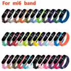 Ремешок силиконовый для Xiaomi Mi Band 6, сменный спортивный браслет из ТПУ Для Xiaomi Band 6