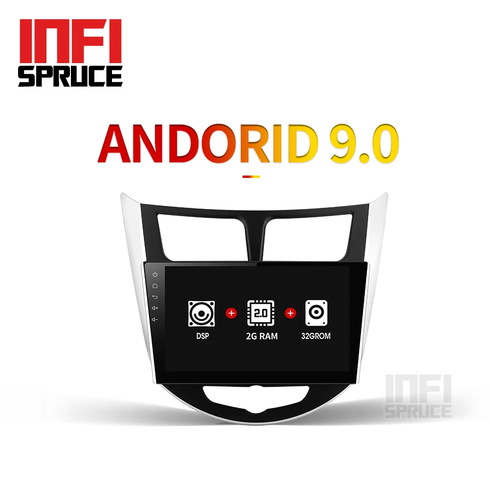 32G для hyundai Solaris accent Verna i25 автомобильный радиоприемник dvd ips Android с gps навигацией Радио Видео автомобильный стерео Мультимедийный Плеер