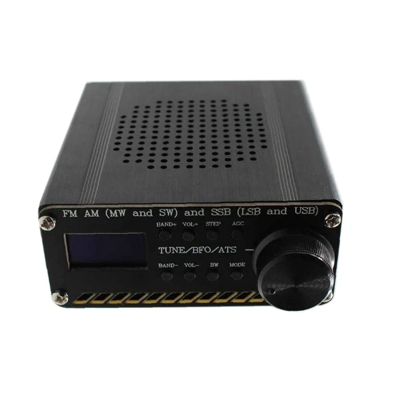 

SI4732 All Band Radio Receiver FM AM SW SSB with Speaker Antenna 1000MA Battery Covering Radio Bands