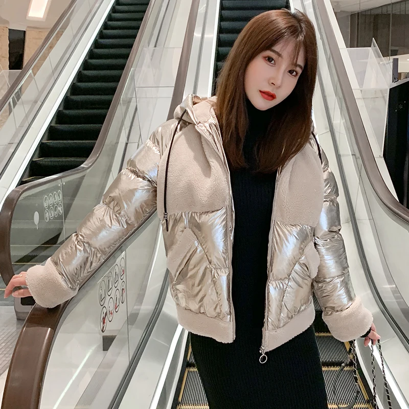 Теплая зимняя женская толстовка на молнии с подкладкой куртка Женское пальто