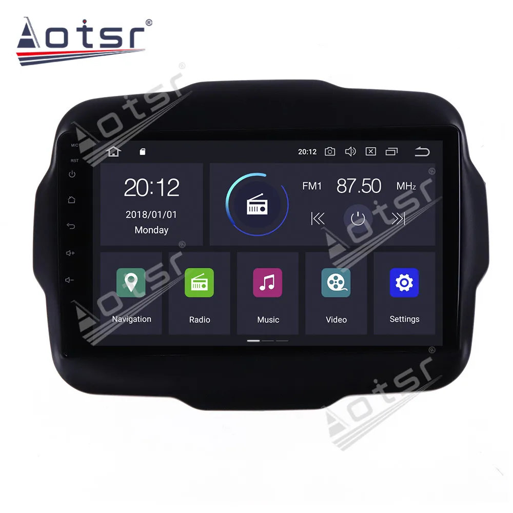 

6GB 128GB Car Stereo For Jeep Renegade 2014 - 2018 Car Radio Android DVD Video Player Screen GPS Navigation Multimedia Carplay