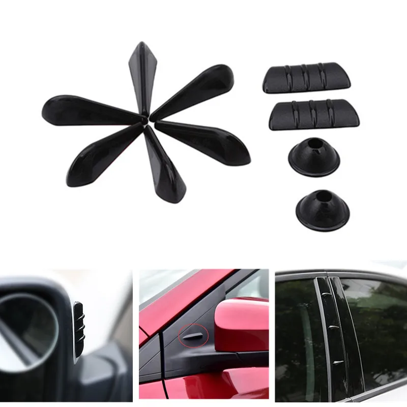 

Fairing Body Kit For Car Auto Accessories Car Styling Rectifying And Lowering Wind Noise Guide Set Car Styling Mouldings Strip