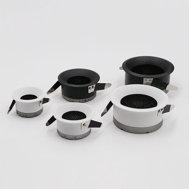 Lente antideslumbrante de nido de abeja, foco de techo de luz descendente COB, 5W, 7W, 12W, 15W, foco de techo de LED, nuevo de 2020