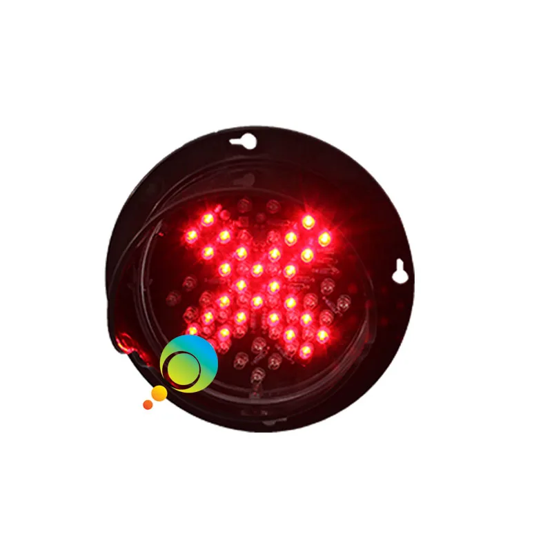 

DC12V new design customized pattern 100mm 4 inch LED lamp mini red cross green arrow traffic light module