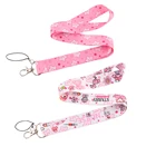 Брелок CB873 с розовыми звездами, шнурок для медицинских врачей, медсестер, для ключей, звёздочка, аксессуары для ремня на шею, подарок