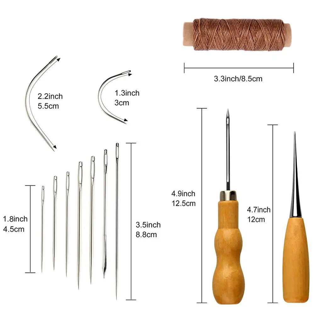 

21pcs Leather Waxed Thread150D 240M Wax String Cord Sewing Craft Tool For DIY Handicraft Leather Products Waxed Thread Cord