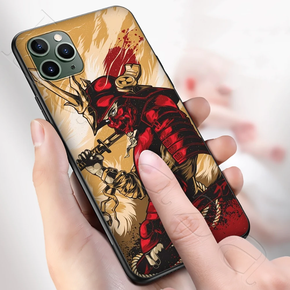 Lavaza Japanese Samurai art Soft TPU Case for iPhone 12 Mini 11 Pro XS Max XR X 8 7 6 6S Plus 5 5S SE | Мобильные телефоны и