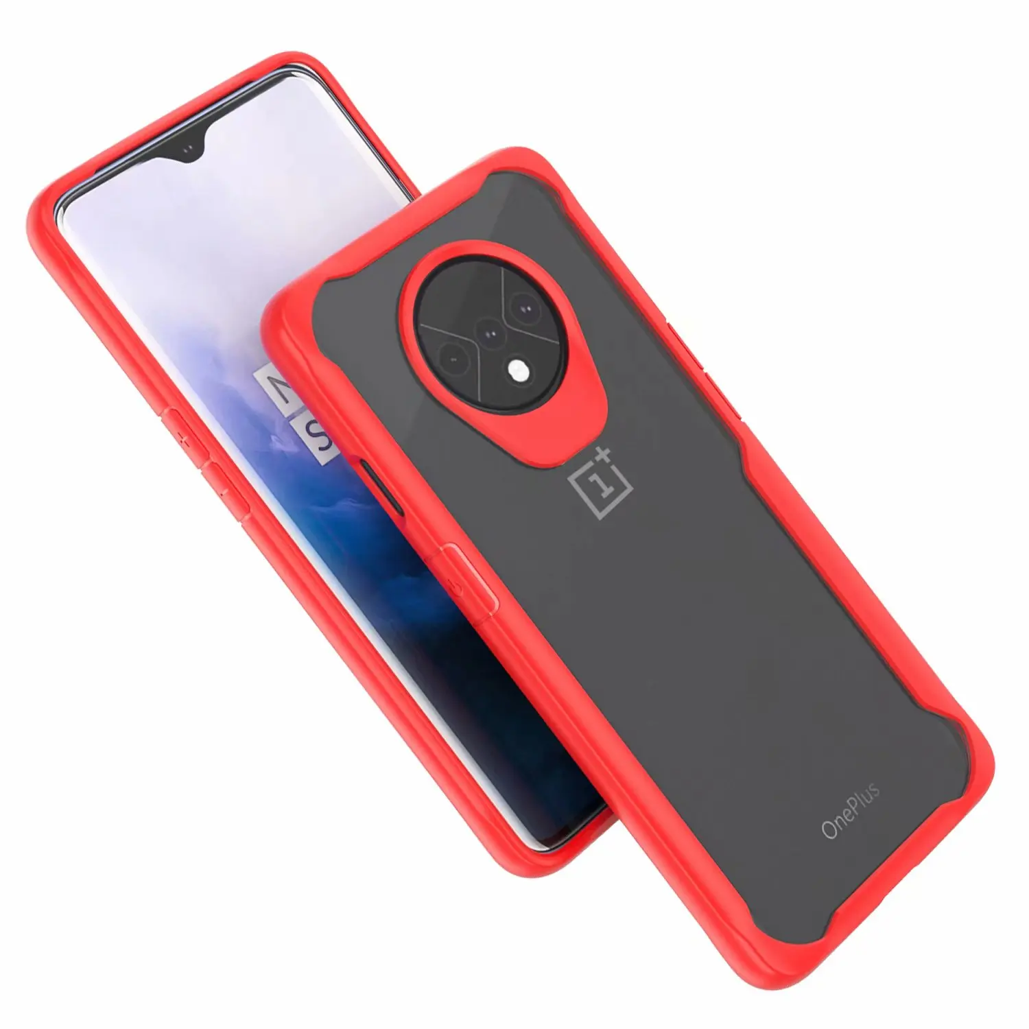 Чехол для телефона для OnePlus, 7 T, чехол, противоударный, TPU, рамка, Edge, HD, прозрачный, силиконовый, мягкий, задний Чехол для OnePlus, 7 T, 7 T, Pro, чехол