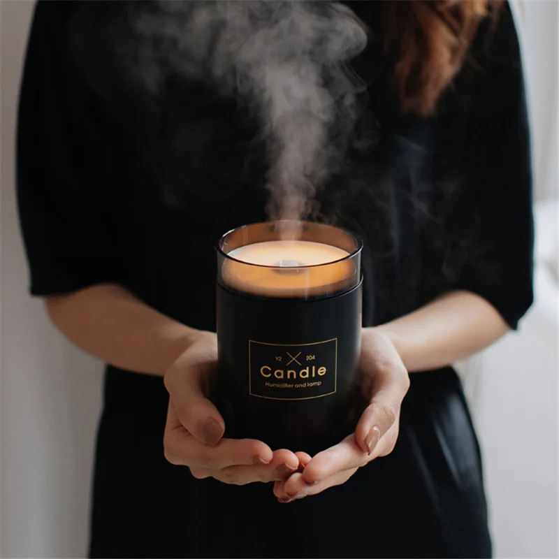 Ультразвуковой USB увлажнитель воздуха 280 мл диффузор эфирного масла домашний