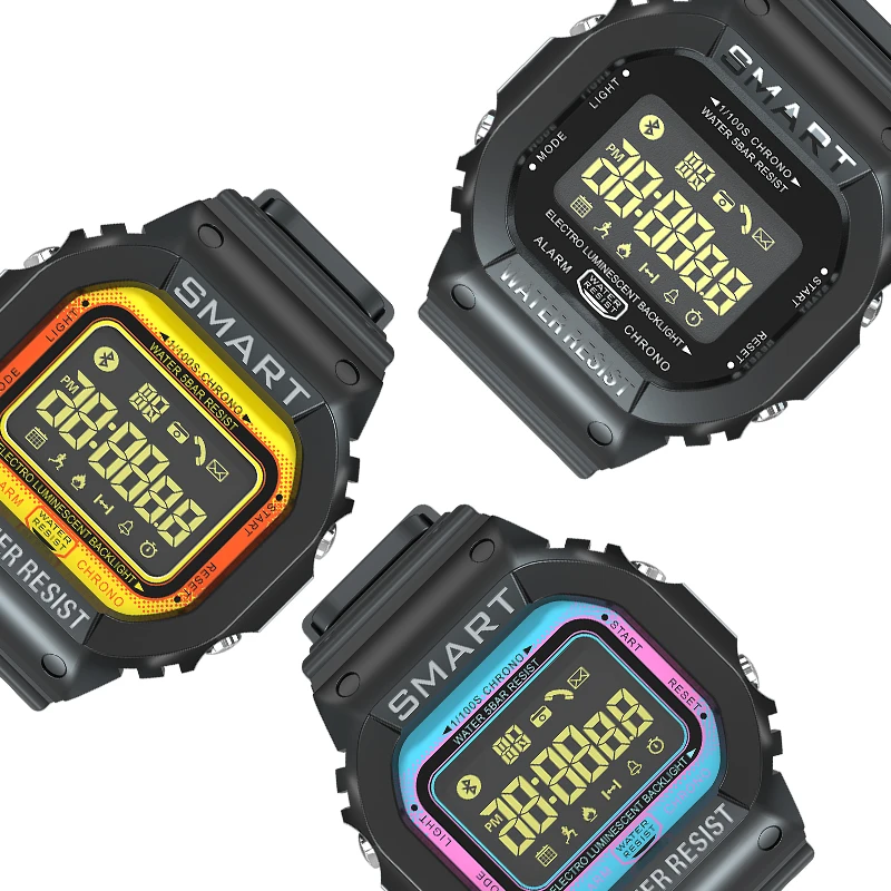 

EX16T Smart Watch Bracelet Sports Pedometer Call Reminder Remote Control Camera Deep Waterproof Long Standby smartwatch
