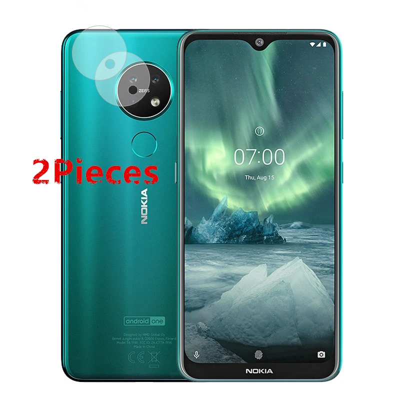 

2PCS For Nokia 7.2 Camera Protector Camera Len Film for Nokia 7.2 Protective Film Glass Camera Len Protector for Nokia 7.2
