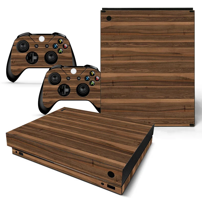 Wood design for X BOX ONE console stickers vinyl sticker x box one skin |