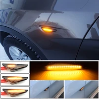led dynamic front fender side marker lights turn signal lights replacement smoke lens for bmw x3 f25 x5 e70 x6 e71 e72 side lamp