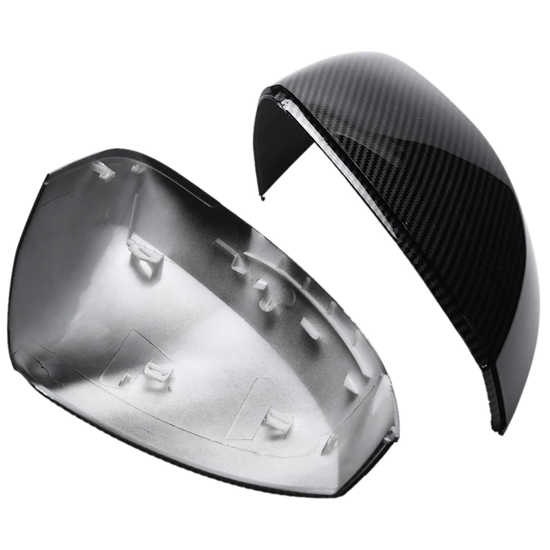 

1 Pair Side Mirror Covers For Cars For- A3 S3 8V Rs3 Side Wing Mirror Covers Caps (Carbon) 2017 Replace 2013 2014 2015 2016