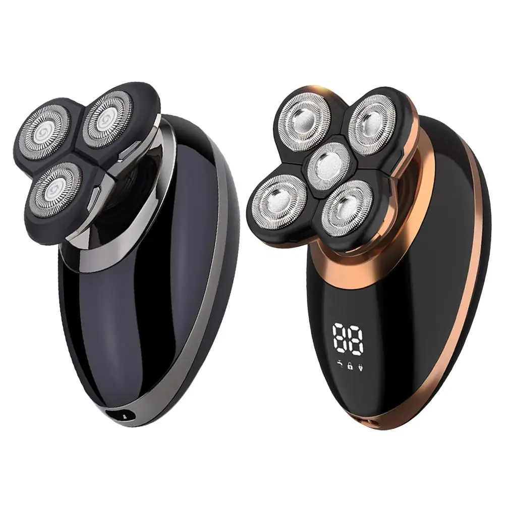 USB электробритва Водонепроницаемая перезаряжаемая влажная сухая Вращающаяся