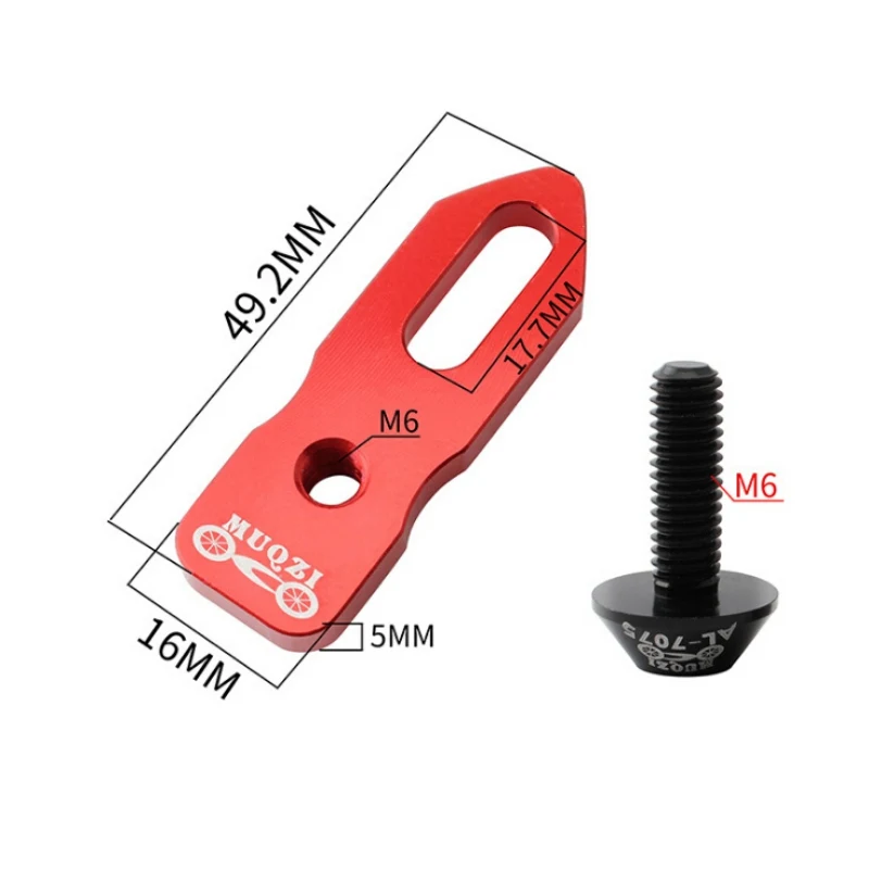 

Bicycle V Brake Extension 406 To 451 Conversion Seat Converter Adapter Black/Red