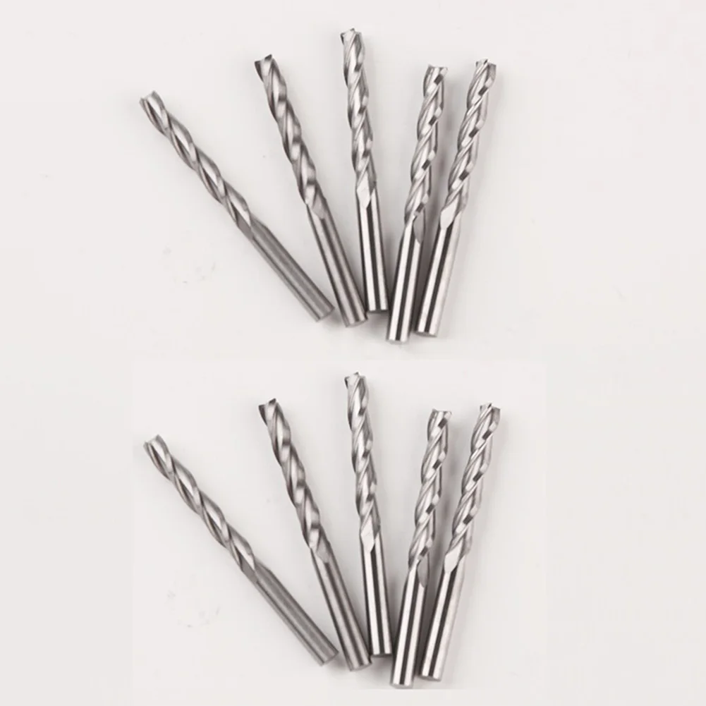

Blade Router bits 3.175*3.175*22mm Silver Tungsten steel Carbide Spiral