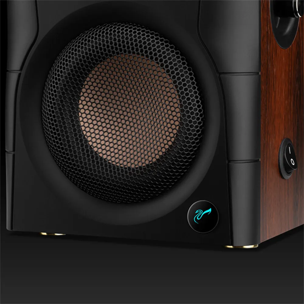 HV-04 Hivi Swans динамик s D100 с питанием от книжной полки 2 0 активный Bluetooth для