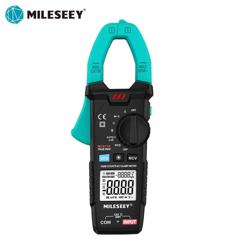 Цифровой измеритель напряжения Mileseey частоты 6000 отсчетов сопротивления циклу