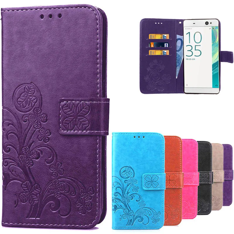 Роскошный флип-чехол для sony Xperia XA Ультра кожаный бумажник Coque C6 F3212 F3216 чехол