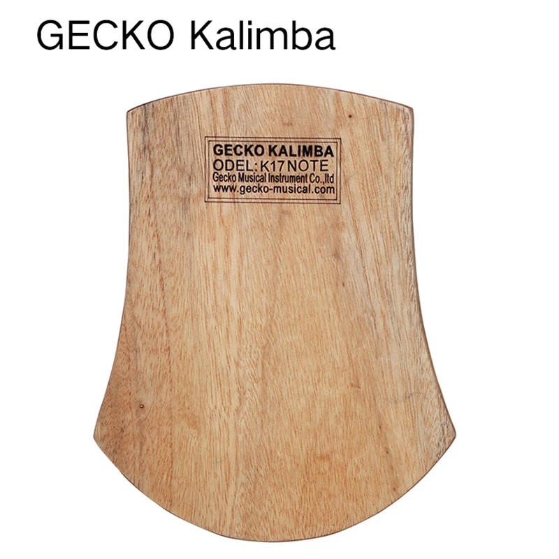 C тон GECKO K17NOTE калимба 17 клавиш твердой камфоры калимба, с инструкцией и мелодия молоток, портативный большой палец фортепиано Mbira