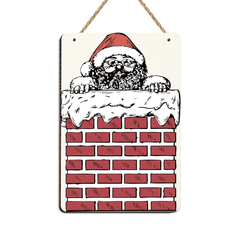 

Baby It's Cold Outside Wood Christmas Sign Poster Plaque Bar Pub Club Cafe Plate Wall Winter Gift Home Decoration