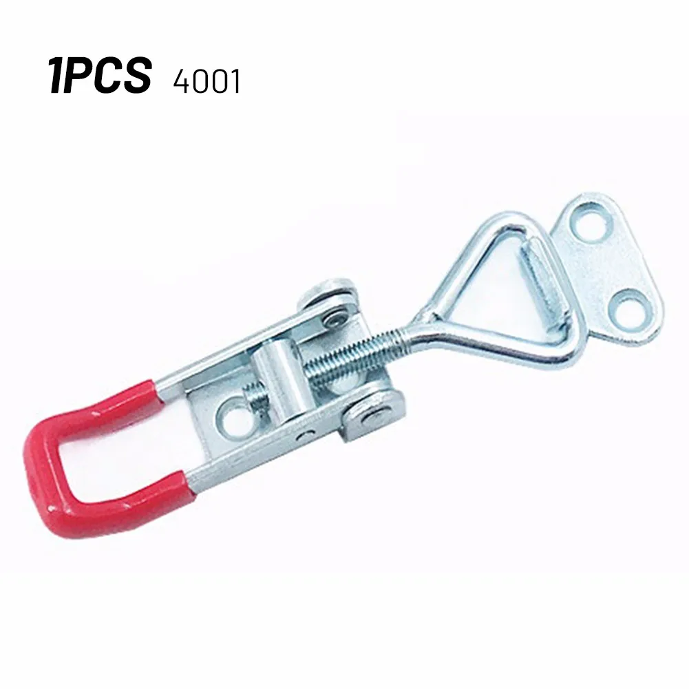 1Pcs GH-4001 100kg Toggle Clamp Quick Release Latch Fast Clip Heavy Duty Bench Hand Tool Holding Woodworking Circuit Board | Обустройство