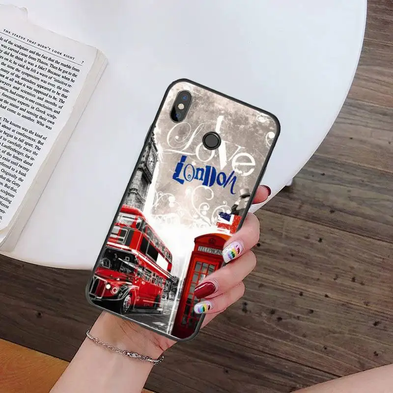 

Phone Case For Xiaomi Redmi Note 4 4x 5 6 7 8 pro S2 PLUS 6A PRO Flag United Kingdom London
